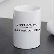 Family Market Personalized Ceramic Bathroom Cup