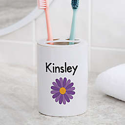 Just For Her Personalized Ceramic Toothbrush Holder