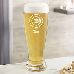 MLB Chicago Cubs Personalized Pilsner Glass