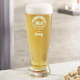 MLB New York Mets Personalized Pilsner Glass