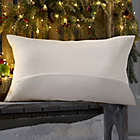 Alternate image 1 for Christmas Aspen Personalized 12-Inch x 22-Inch Lumbar Outdoor Throw Pillow