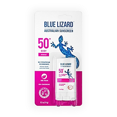 Blue Lizard&reg; 0.5 oz. Mineral Baby Australian Sunscreen Stick SPF 50+. View a larger version of this product image.