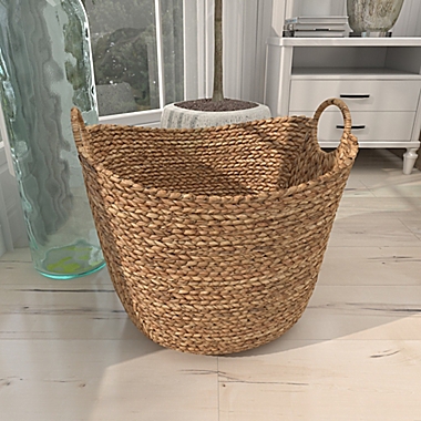 Ridge Road D&eacute;cor Oval Seagrass Basket. View a larger version of this product image.