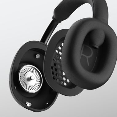 Sharper Image&reg; Soundhaven&reg; ANC Wireless Headphones in Black. View a larger version of this product image.