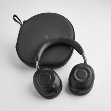 Sharper Image&reg; Soundhaven&reg; ANC Wireless Headphones in Black. View a larger version of this product image.