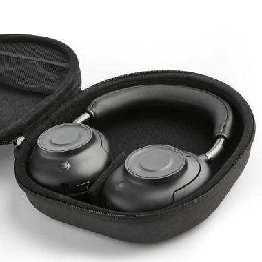 Sharper Image&reg; Soundhaven&reg; ANC Wireless Headphones in Black. View a larger version of this product image.