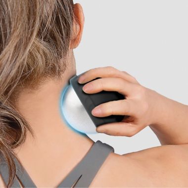 Sharper Image&reg; Ice Therapy Massage Ball in Black. View a larger version of this product image.