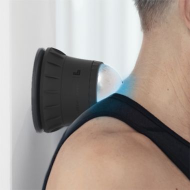 Sharper Image&reg; Ice Therapy Massage Ball in Black. View a larger version of this product image.