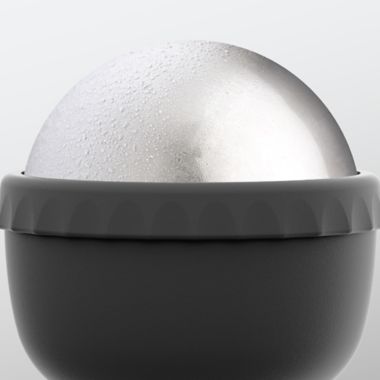 Sharper Image&reg; Ice Therapy Massage Ball in Black. View a larger version of this product image.