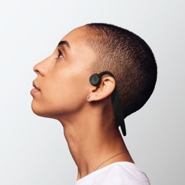 Sharper Image&reg; Soundhaven Bone Conduction Wireless Headphones. View a larger version of this product image.