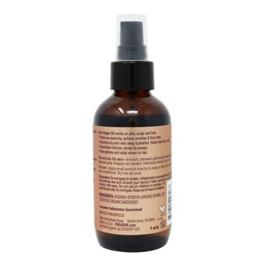 Pura D'or&reg; 4 fl. oz. Professional Cold Pressed Organic Argan Oil. View a larger version of this product image.