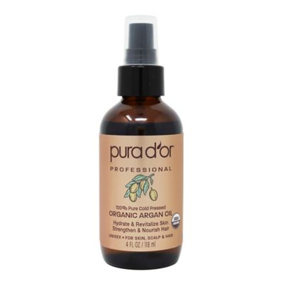 Pura D'or&reg; 4 fl. oz. Professional Cold Pressed Organic Argan Oil