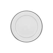 Noritake&reg; Regina Platinum Salad Plates in White (Set of 4)