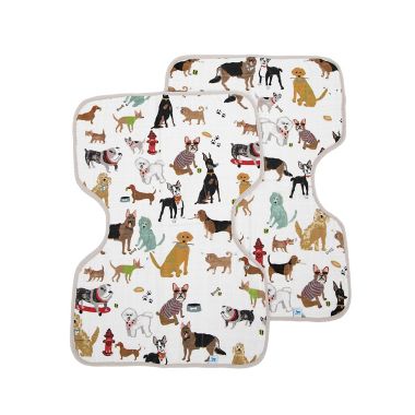 Little Unicorn&reg; 2-Pack Cotton Muslin Burp Cloths. View a larger version of this product image.