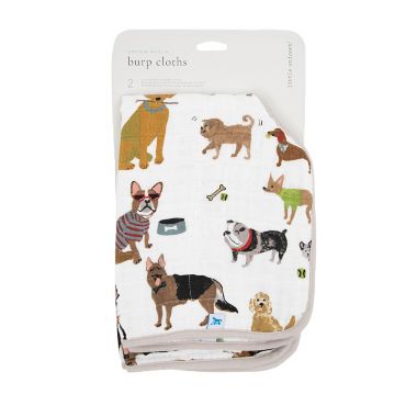 Little Unicorn&reg; 2-Pack Cotton Muslin Burp Cloths. View a larger version of this product image.