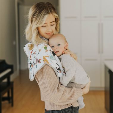 Little Unicorn&reg; 2-Pack Cotton Muslin Burp Cloths. View a larger version of this product image.