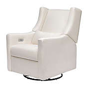 Babyletto Kiwi Glider Recliner with Electronic Control and USB in Performance Cream