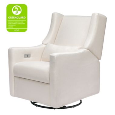 Babyletto Kiwi Glider Recliner with Electronic Control and USB in Performance Fabric. View a larger version of this product image.
