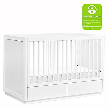 Babyletto Bento 3-in-1 Convertible Storage Crib in White. View a larger version of this product image.