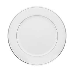 Noritake® Spectrum Dinner Plates in White/Platinum (Set of 4)