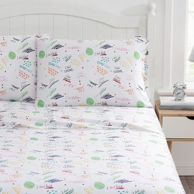 Crayola&reg; I Feel… 200-Thread-Count Full Sheet Set. View a larger version of this product image.