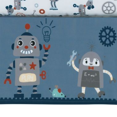 Robbie Robot 3-Piece Crib Bedding Set. View a larger version of this product image.