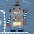 Alternate image 6 for Robbie Robot 3-Piece Crib Bedding Set