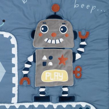 Robbie Robot 3-Piece Crib Bedding Set. View a larger version of this product image.