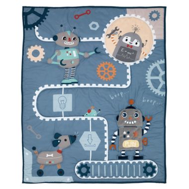 Robbie Robot 3-Piece Crib Bedding Set. View a larger version of this product image.