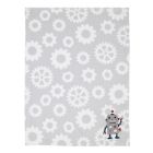 Alternate image 1 for Bedtime Originals&reg; Robbie Robot Baby Blanket in Grey
