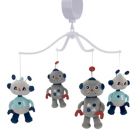 Alternate image 0 for Bedtime Originals&reg; Robbie Robot Musical Mobile in Grey