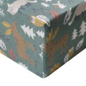 Copper Pearl&reg; Atwood Premium Fitted Crib Sheet in Green