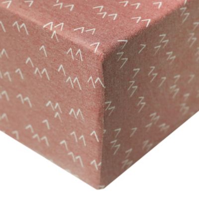 Copper Pearl&reg; Rocky Premium Fitted Crib Sheet in Pink