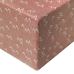 Copper Pearl® Rocky Premium Fitted Crib Sheet in Pink