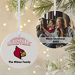 University of Louisville Cardinals Personalized 2-Sided 3.75-Inch Matte Ornament