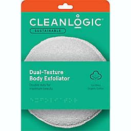 Cleanlogic® Organic Cotton Dual-Texture Body Scrubber