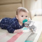 Alternate image 4 for WubbaNub&trade; Size 0-6M Elephant Infant Pacifier in Grey