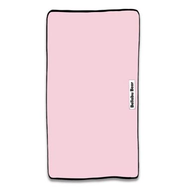 Bellabu Bear Changing Pad Cover in Blush. View a larger version of this product image.