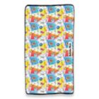 Alternate image 0 for Bellabu Bear Comic Hero Crib Sheet in Red