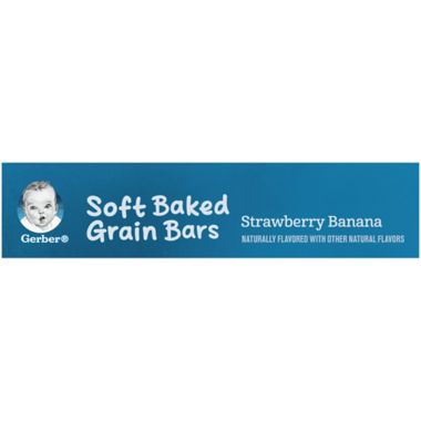 Gerber&reg; Graduates&reg; 8-Pack Strawberry Banana Cereal Bars. View a larger version of this product image.
