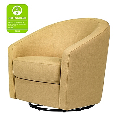 Babyletto Madison Swivel Glider in Performance Dijon. View a larger version of this product image.
