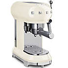 Alternate image 3 for Smeg&reg; 15 Bar 50&#39;s Retro Style Manual Espresso Coffee Machine in Cream