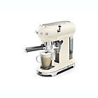 Alternate image 4 for Smeg&reg; 15 Bar 50&#39;s Retro Style Manual Espresso Coffee Machine in Cream