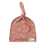 Copper Pearl&reg; Size 0-4M Rocky Top Knot Hat in Pink