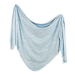 Copper Pearl® Lennon Knit Swaddle Blanket in Blue