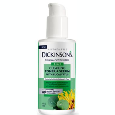 Dickinson's&reg; 4 fl. oz. 4-in-1 Clearing Toner + Serum with Eucalyptus. View a larger version of this product image.