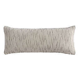 Kenneth Cole New York® Chenille Lumbar Pillow Cover in Ivory/Mink