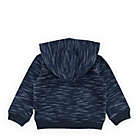 Alternate image 1 for Sovereign Code&reg; Size 18M Heathered Zip-Up Hooded Sweatshirt in Navy
