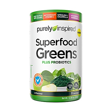 Purely Inspired&reg; 12 oz. Superfood Greens + Probiotics Powder. View a larger version of this product image.