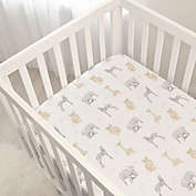 Living Textiles Savanna Babies Jersey Fitted Crib Sheet